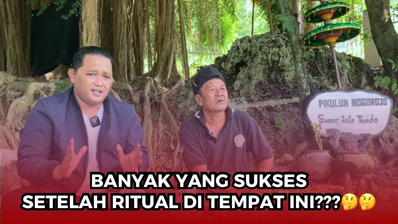 BANYAK HAJAT TERKABUL di sini ⁉️🤔 Sumur Jolotundo Pikulun Nogorojo.‼️
