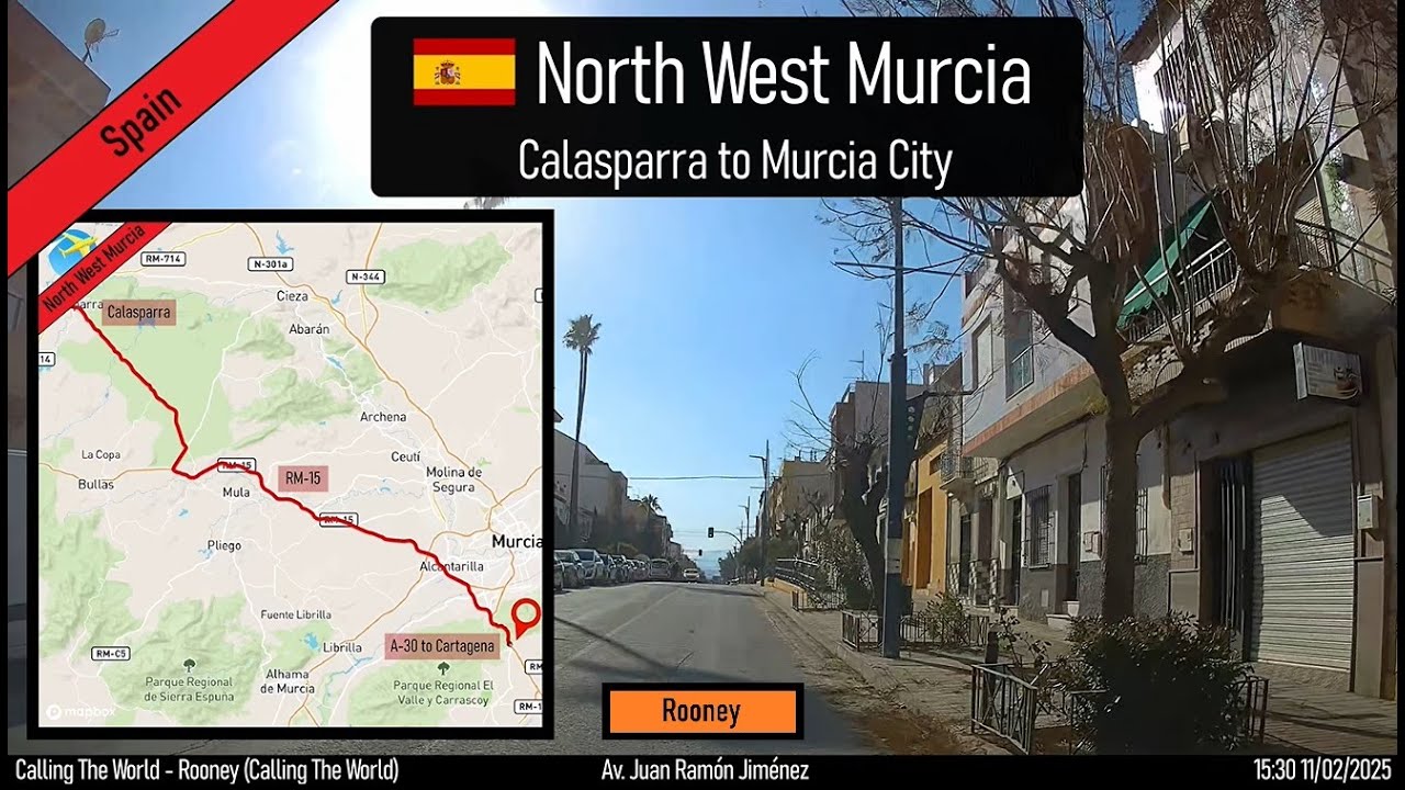 ♪ The North West of Murcia Region, Spain