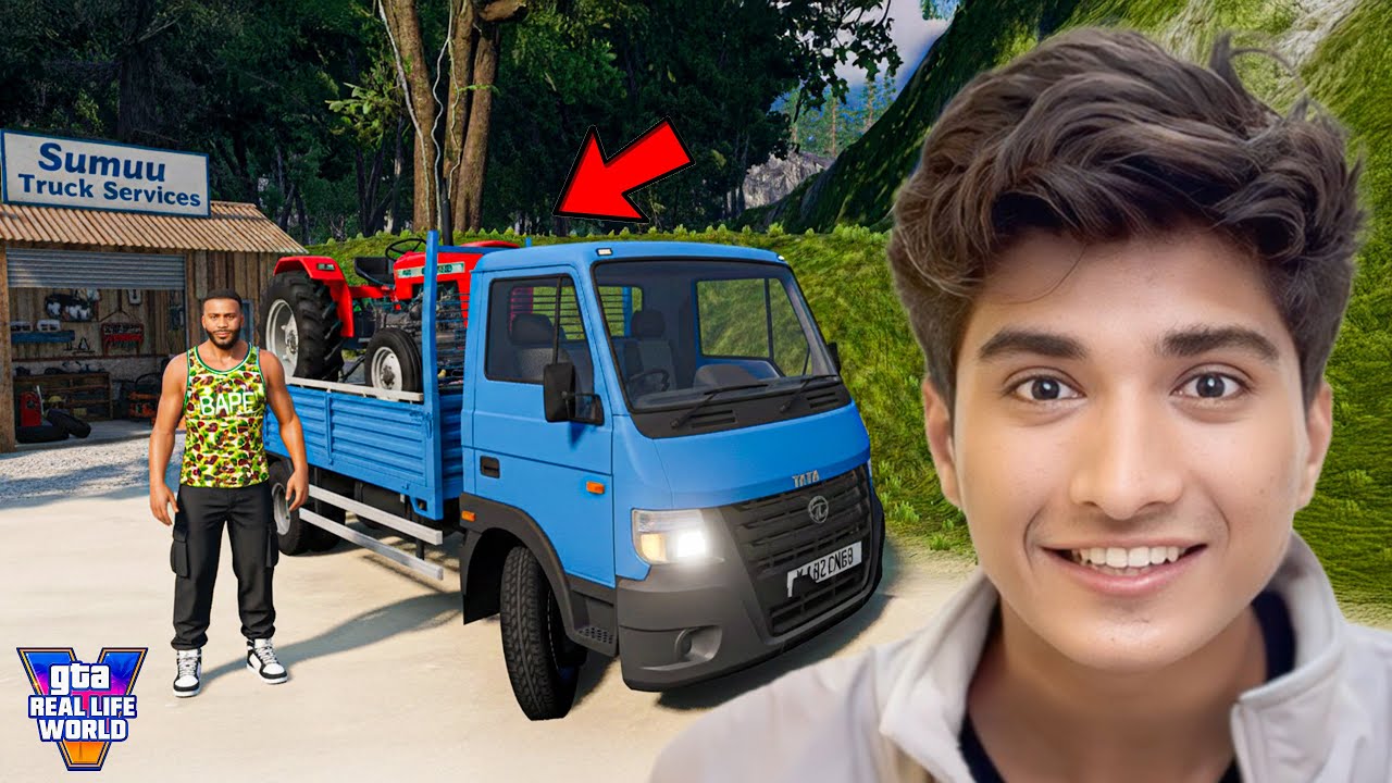 My First Day at NEW TRUCK BUSINESS😍 GTA V Real Life #17