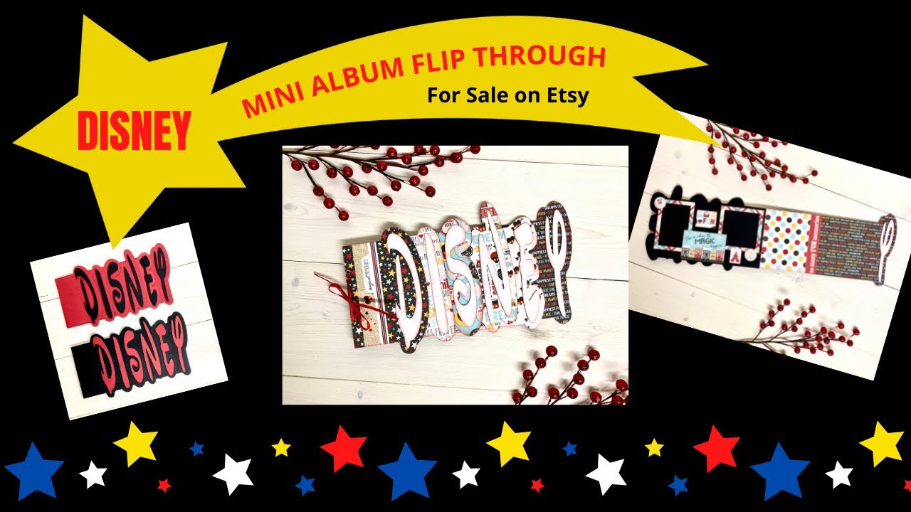 Disney Mini Album Flip Through