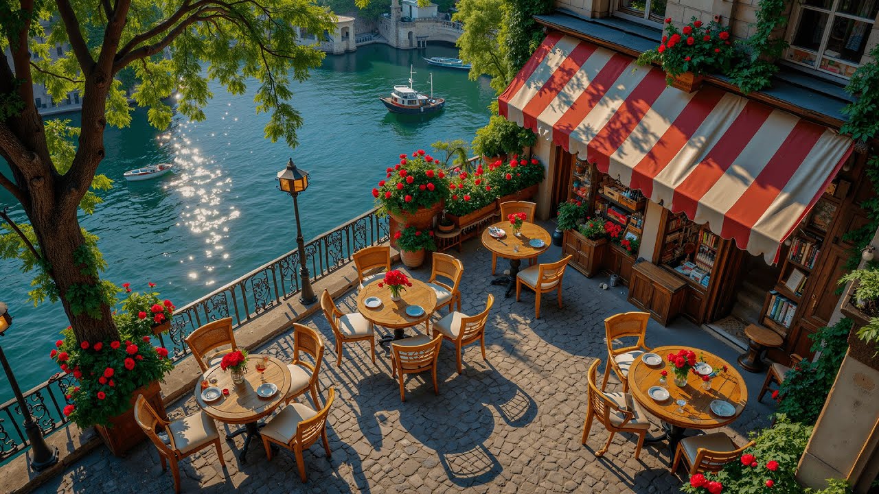 Soft Jazz Vibes & European Caf&eacute; Ambience ~ Chill Music for Morning Study, Coffee & Relaxation
