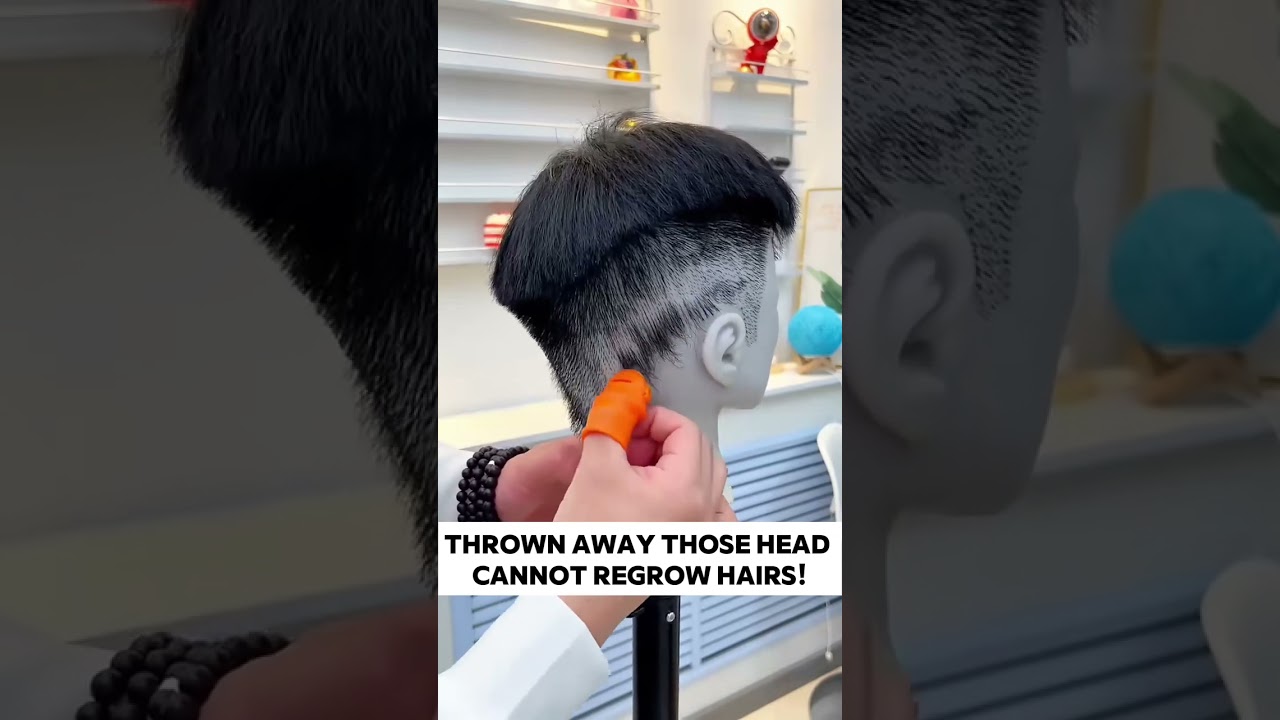 Волшебный манекен для начинающих парикмахеров #парикмахер #стрижка #ви #волосы #барберскаяжизнь #...