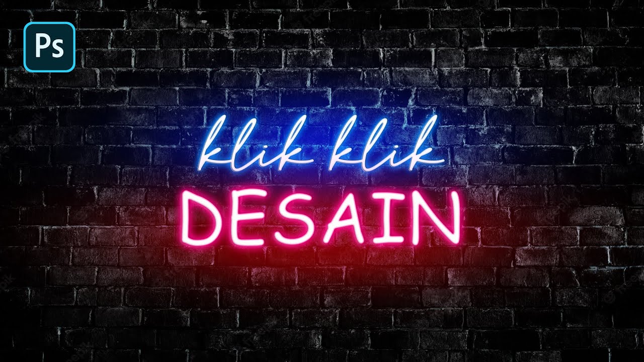 CARA MUDAH MEMBUAT EFEK NEON PADA TEKS