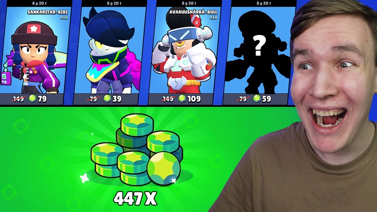 Ostin Brawl Stars kaupan TYHJÄKSI!