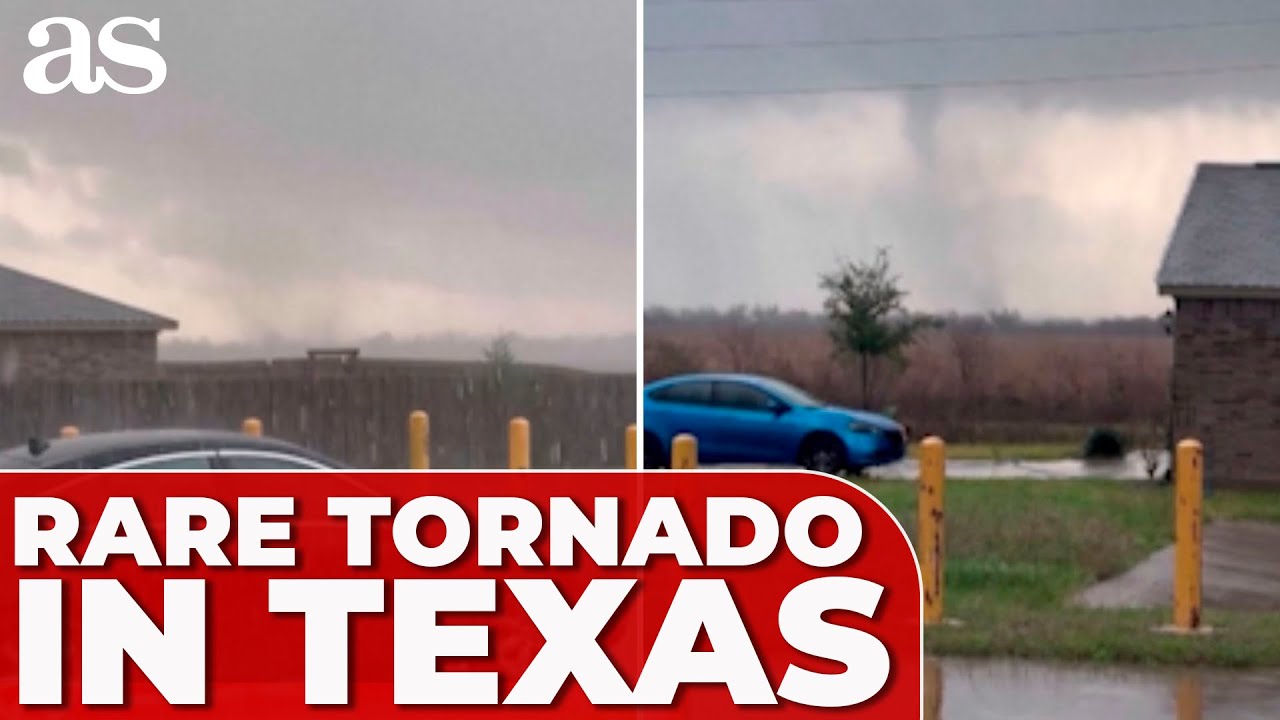 TEXAS RESIDENT CAPTURES VIDEO of RARE DECEMBER TORNADO