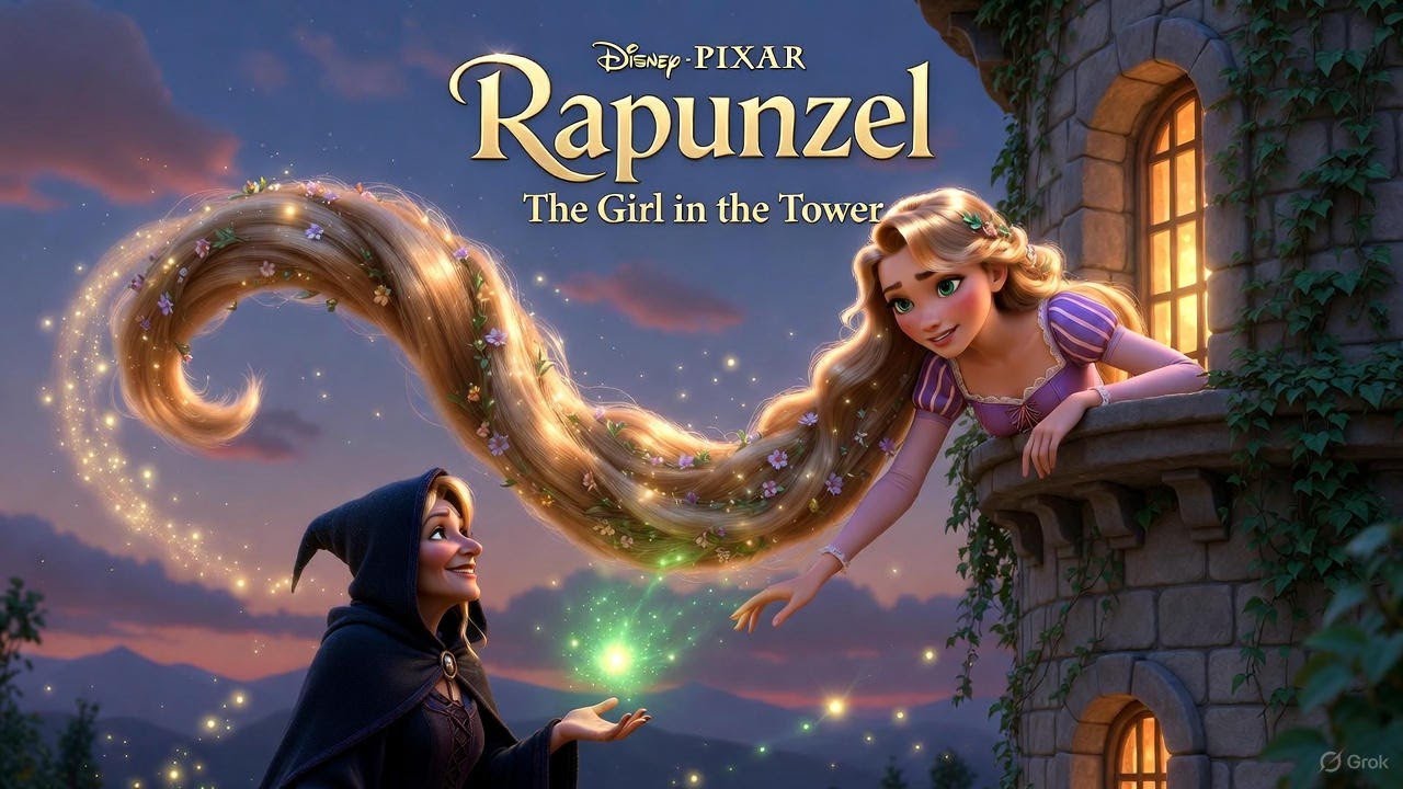 Rapunzel | Magical Fairy Tale of Love & Courage | 3D Animated Short Film | English Stories 