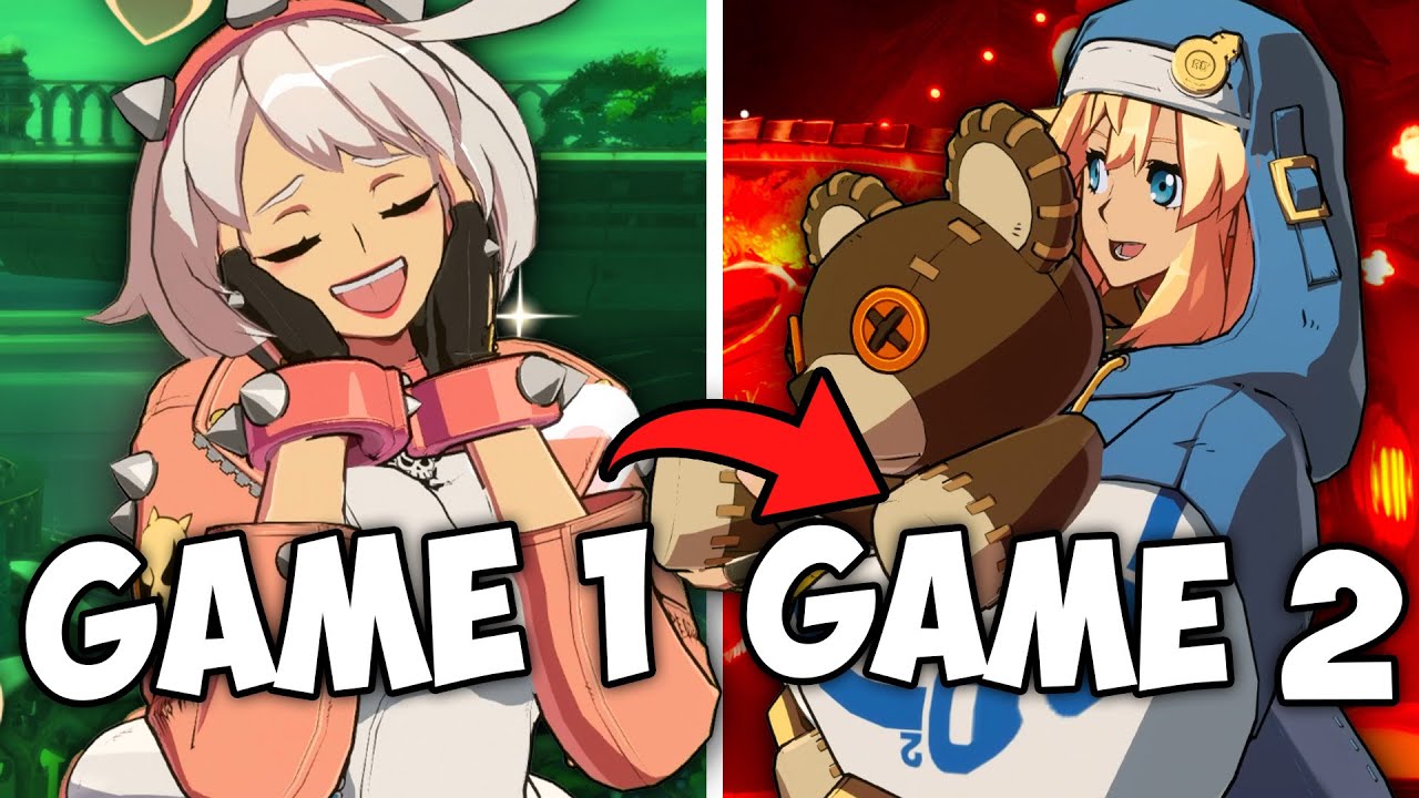 Guilty Gear, но в каждой игре мой персонаж меняется.