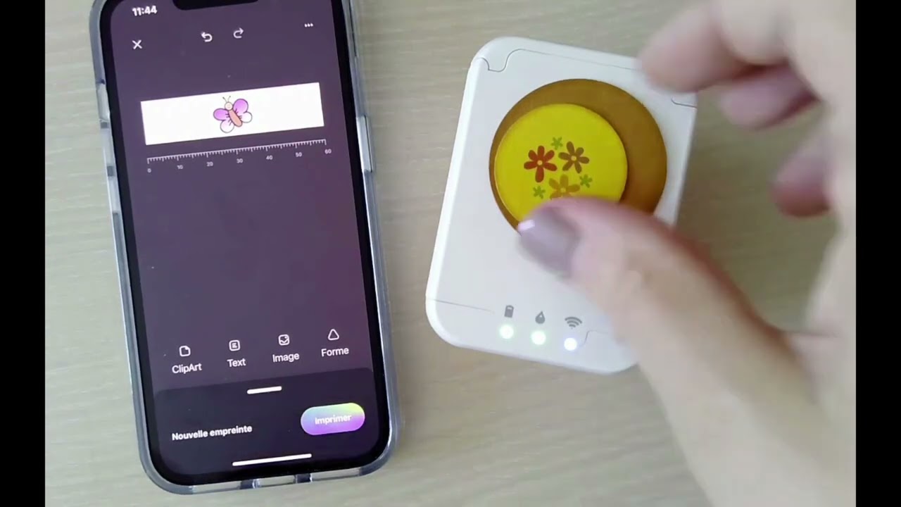 02 Imprimante e mark go - Utilisation de l'application