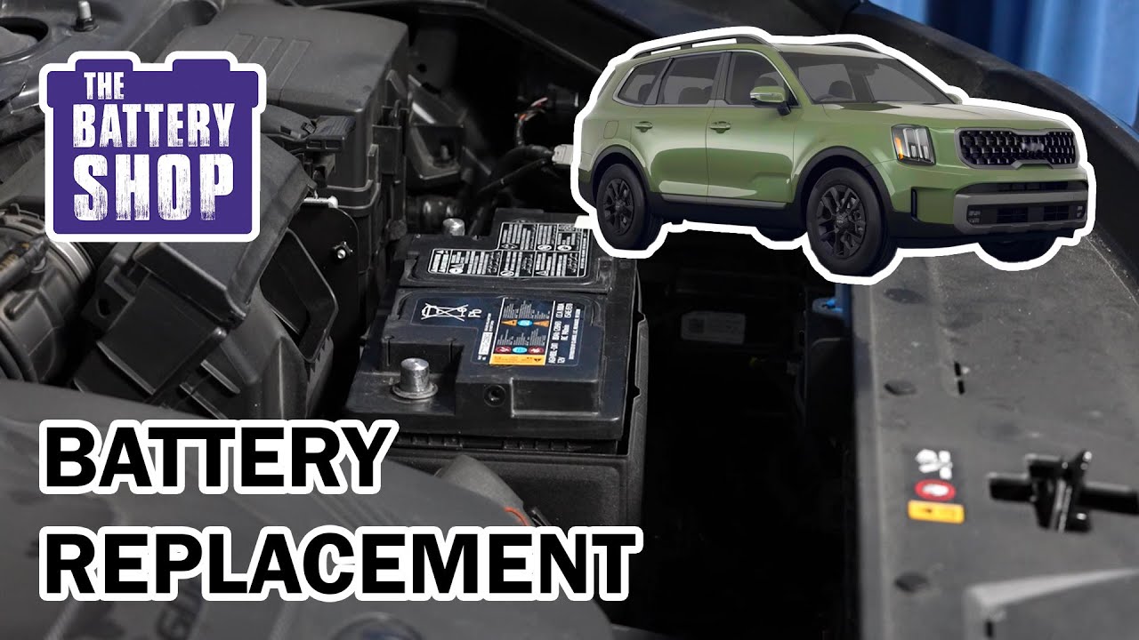 Kia Telluride (2020 - present) - New Battery Install
