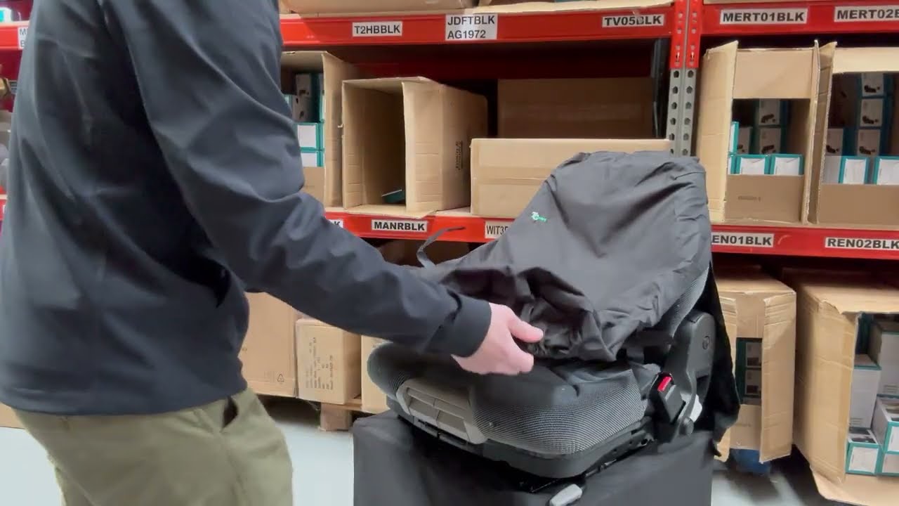 Universal Tractor Seat Cover - Fitting Guide