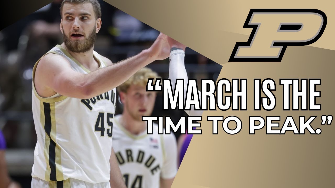 Oscar Cluff On Purdue's Recent Stretch - 