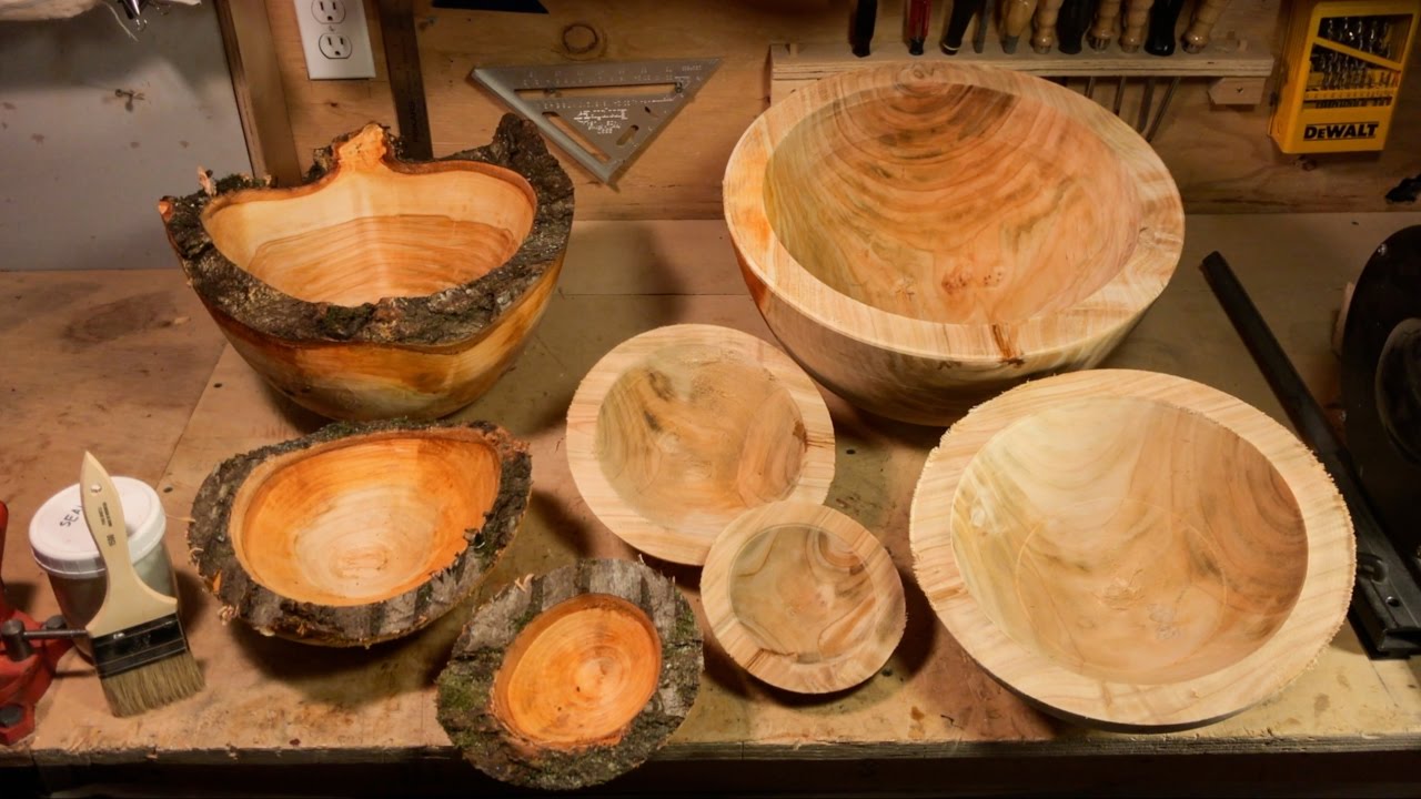 Woodturning a Set of Nesting Cherry Bowls (part 1)  |  Alex Olson