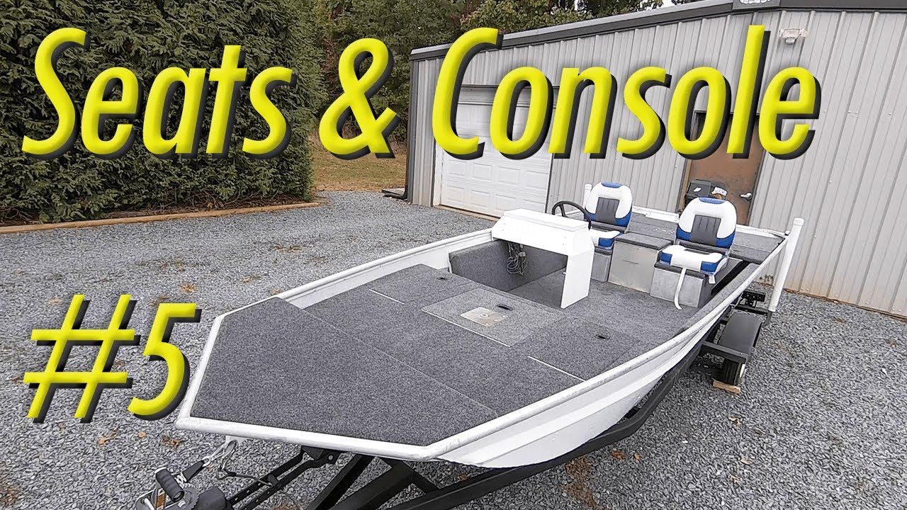 How to Install Boat Seats and Steering Console - Ep. 5