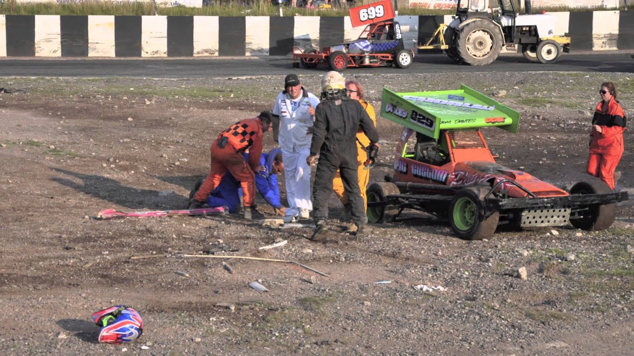 ROCKY 7, Warton Stock Car Club 2013, Fist Fight !!!!