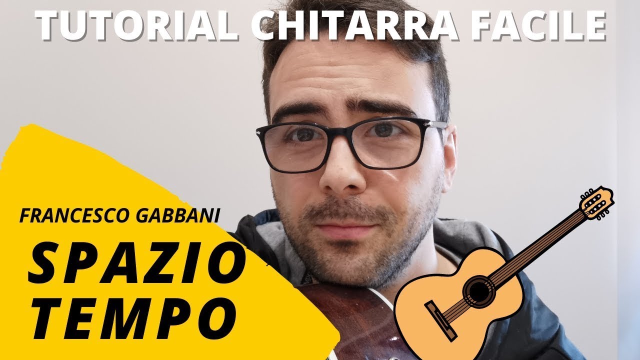 Francesco Gabbani Spazio Tempo ACCORDI CHITARRA  #francescogabbani