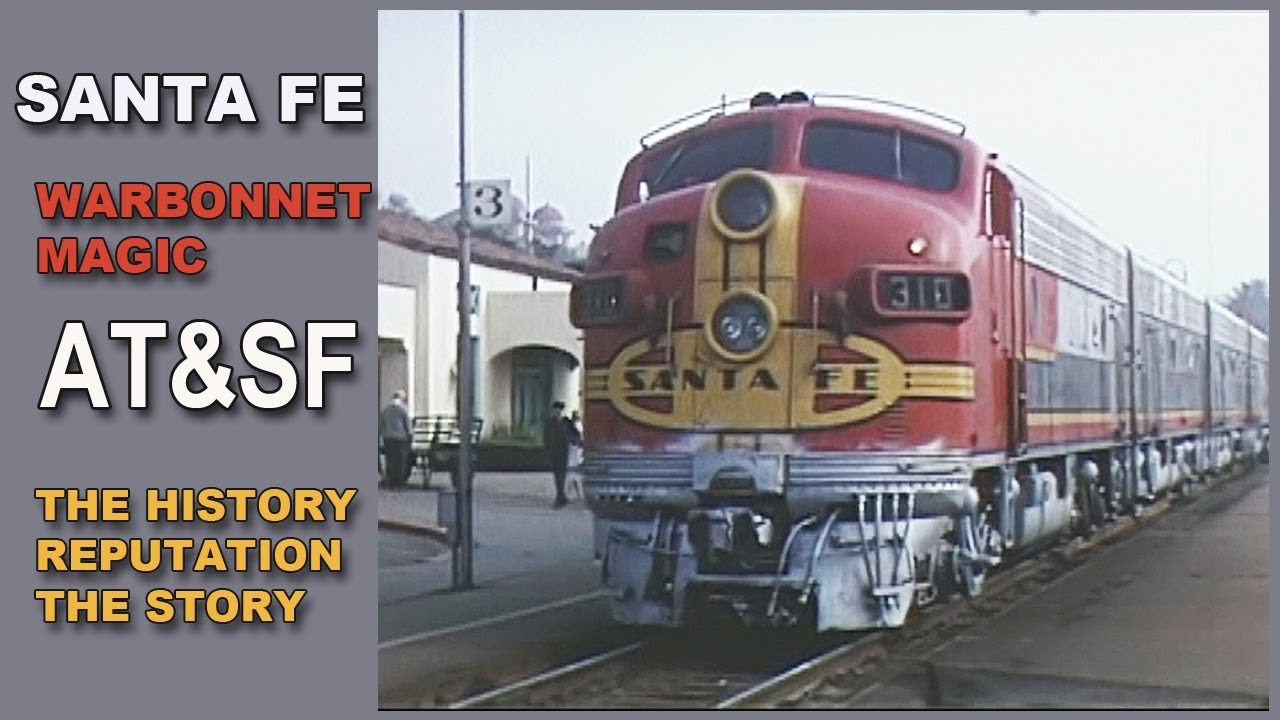 Full Movie 2 hours"50 YEARS OF SANTA FE TRAINS"