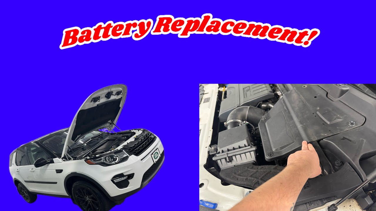 How to change the battery in a 2018 Land Rover Discovery!