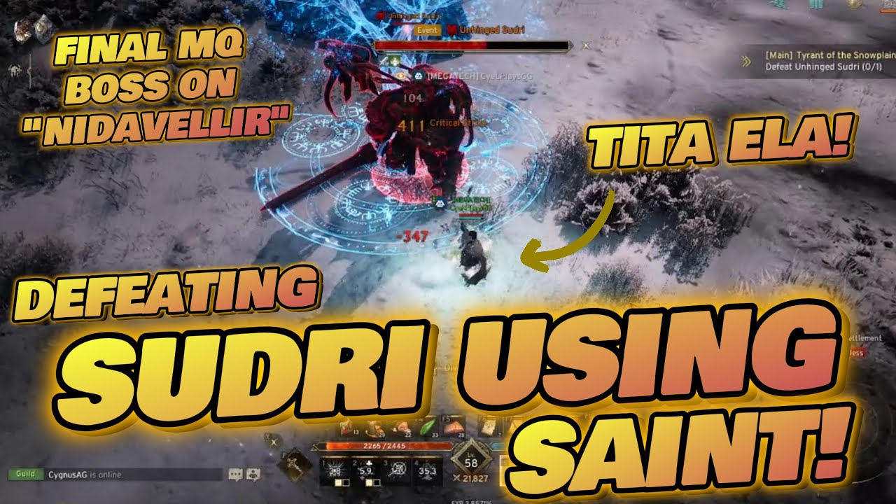 ODIN: Valhalla Rising. SUDRI VS TITA ELA'S SAINT! LAST MQ BOSS IN NIDAVELLIR (3RD MAP)