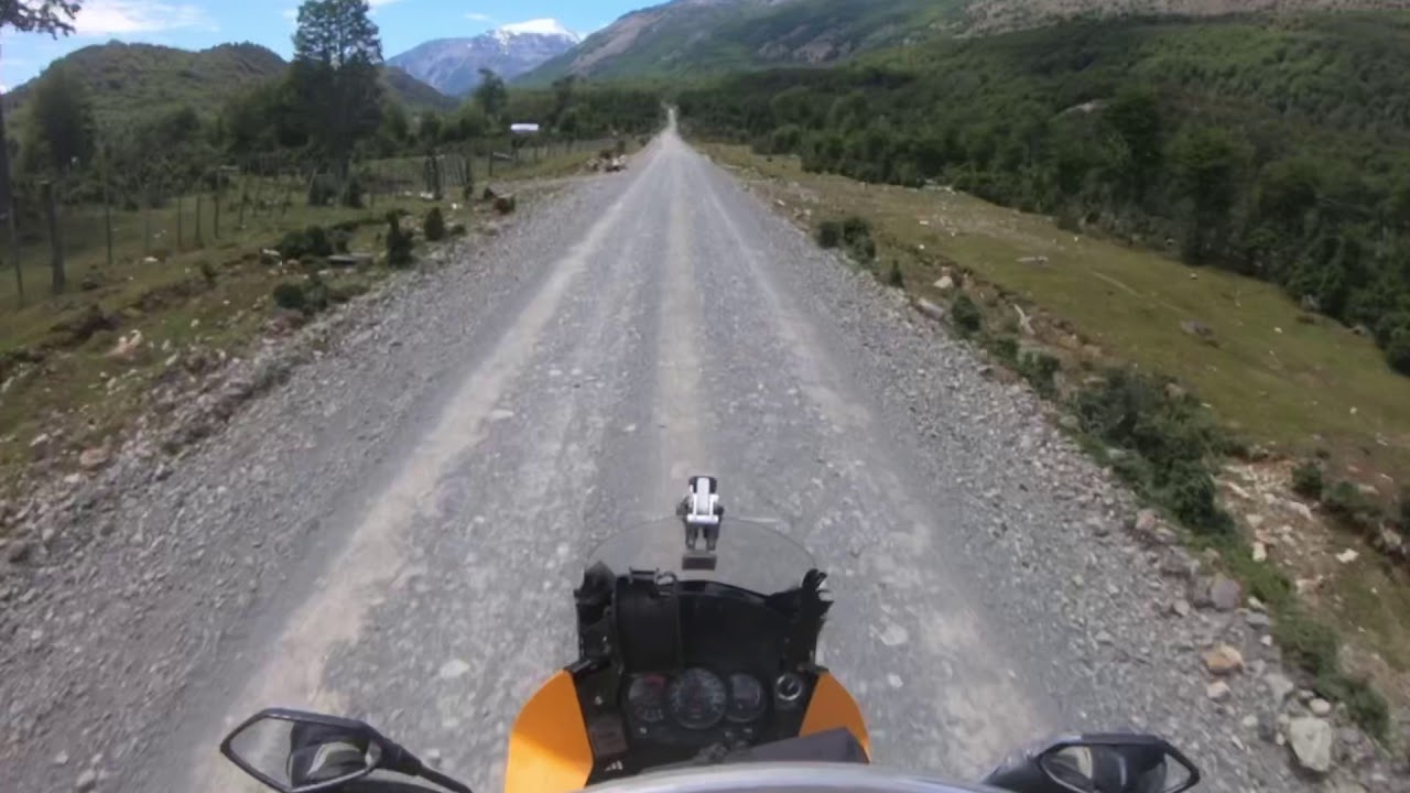 Carretera Austral en moto. Ruta X-905 hasta la Entrada Mayer. Aysén, Chile (Completa, sin editar).