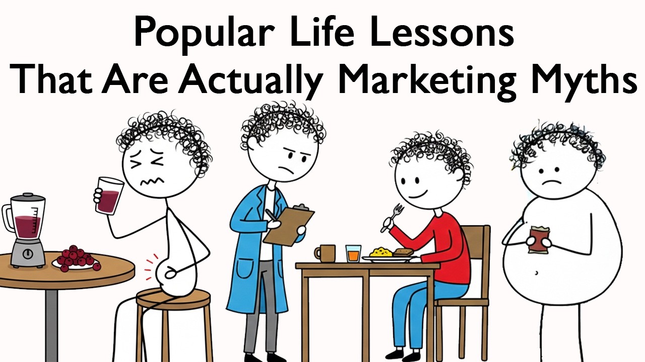 Popular Life Lessons That Are Actually Marketing Myths