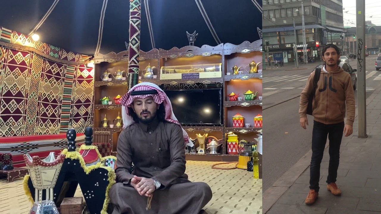 قصة وقصيدة هزاع الجباري وهجرته من العراق مرور بـ 11 دوله اوروبيه اخيراً استقر بالاردن