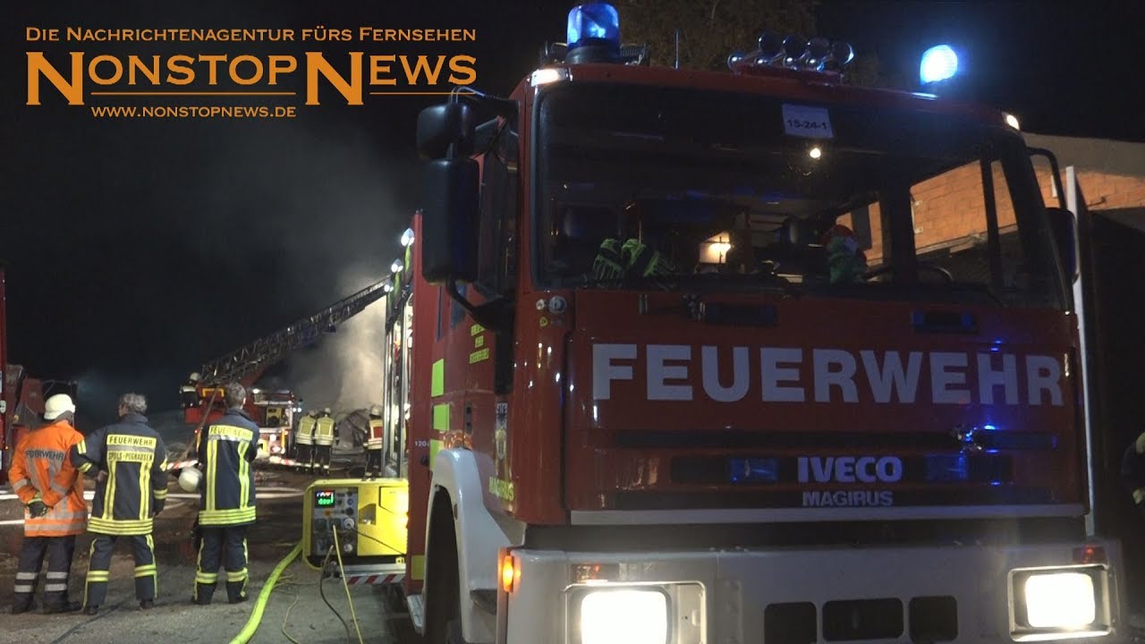 Einsatz: Scheune brannte in Uplengen aus - 16.10.2018 - log