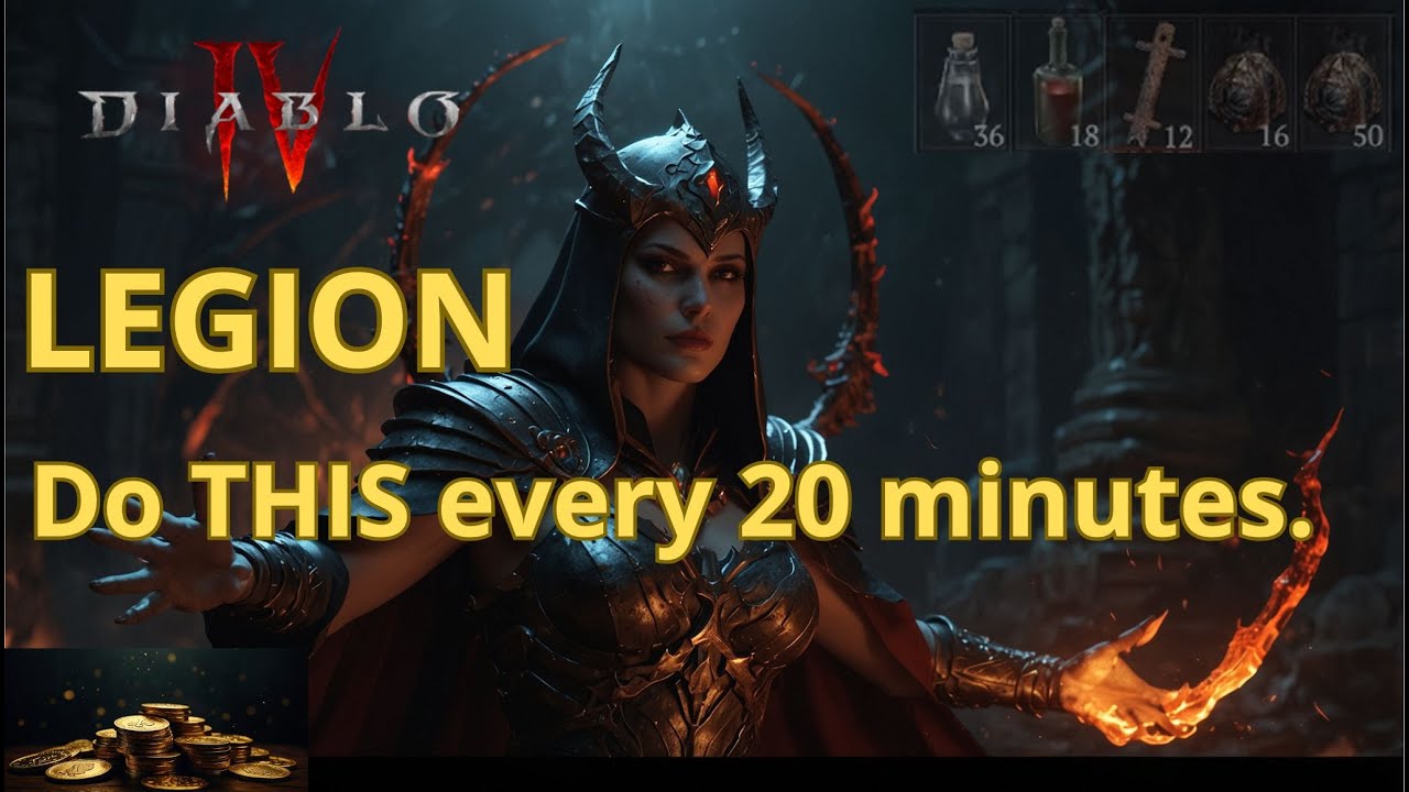 Legion Events Explained. Diablo 4 Fast Rewards and Easy XP:  Complete 3-Minute Beginner's Guide.