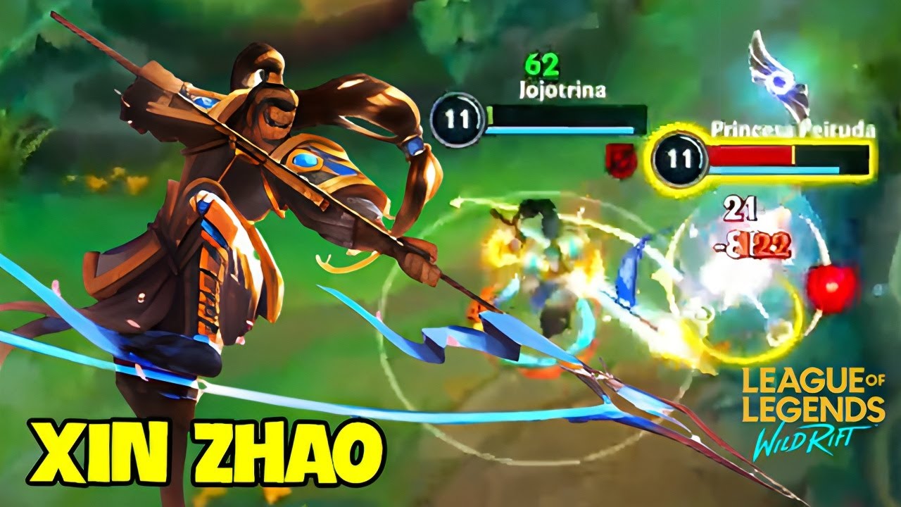 Wild Rift XIN ZHAO Montage - Best XIN ZHAO Plays | LoL Wild Rift Montage