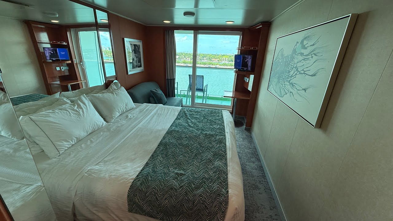 Norwegian Gem Balcony Cabin Tour - Room 10014