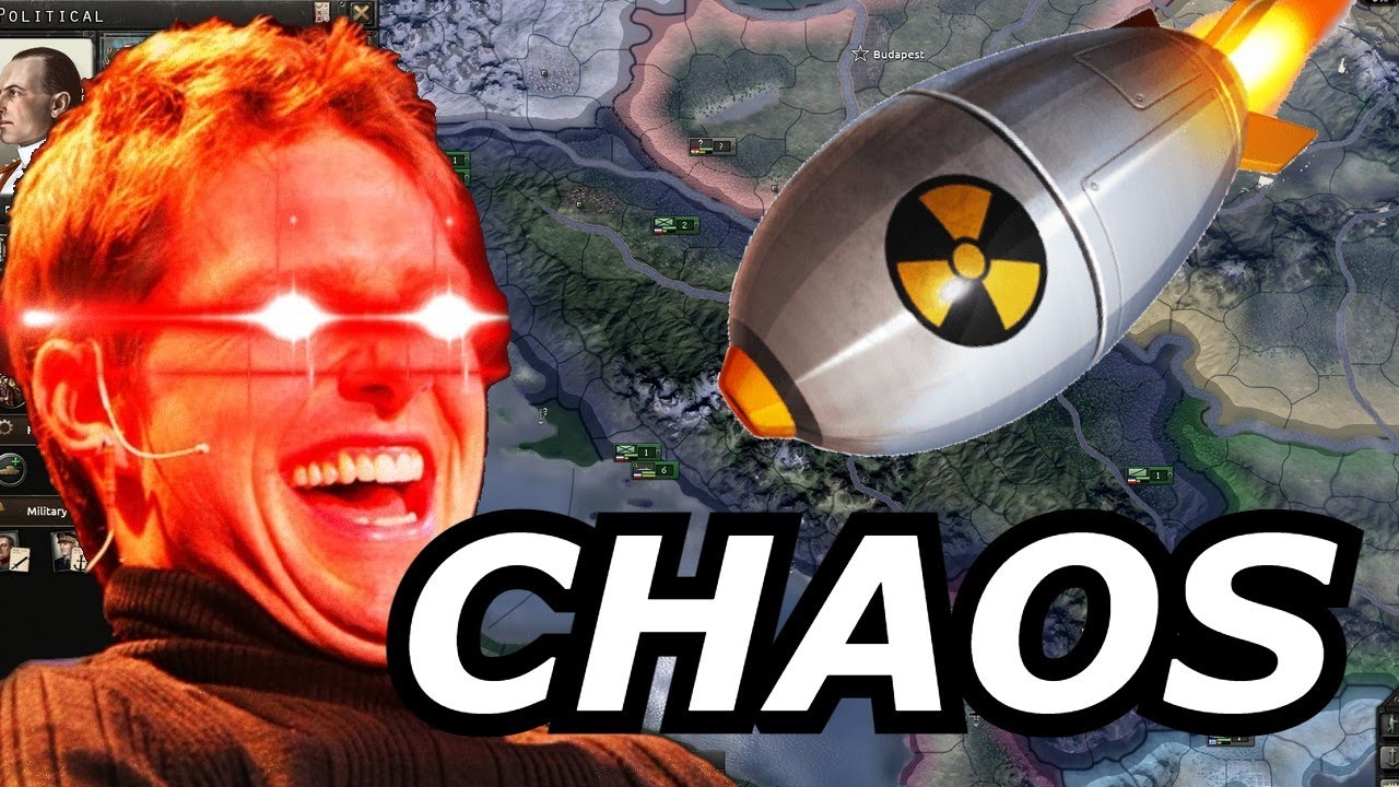 Hoi4: Когда вы даете сербу ядерную бомбу...