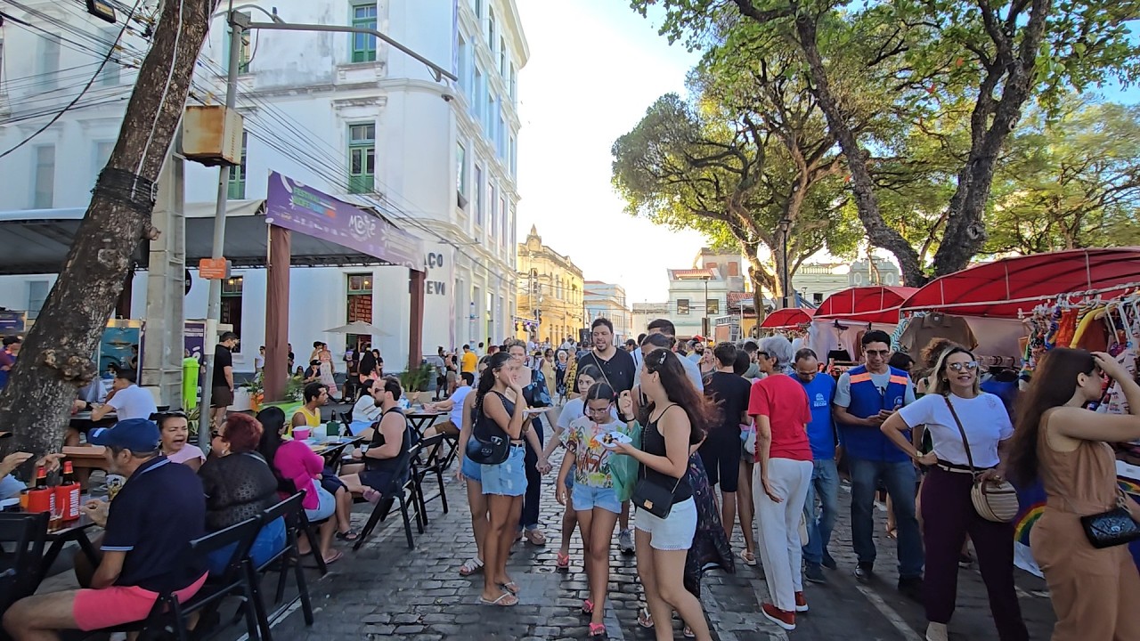 Nova Feirinha no Recife Antigo Pernambuco 