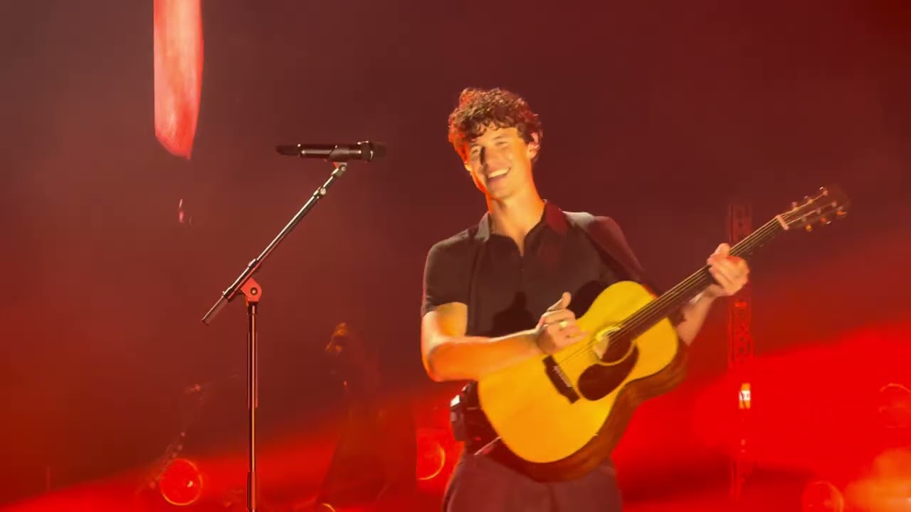 Shawn Mendes - Señorita live in Boston 
