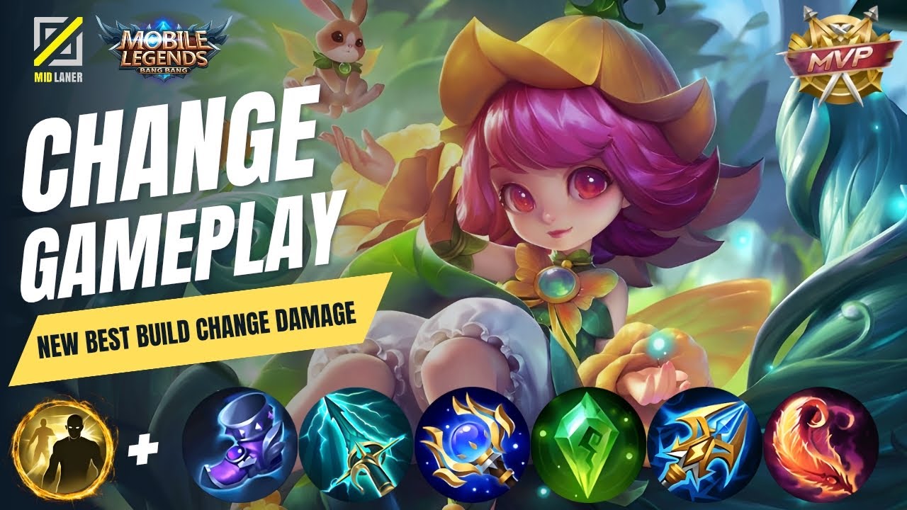 Change Mid Lane Best Build Gameplay &ndash; Crazy Burst Damage