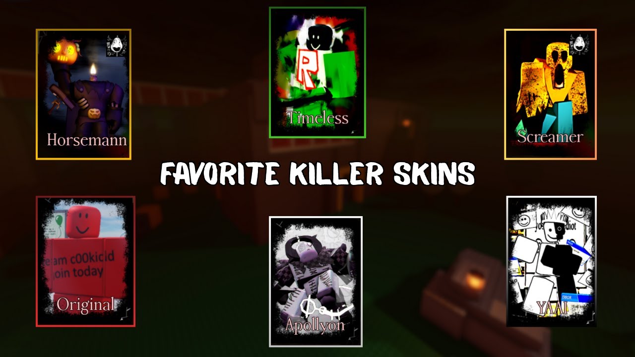 Server Wiping With My FAVORITE Killer Skins | FORSAKEN
