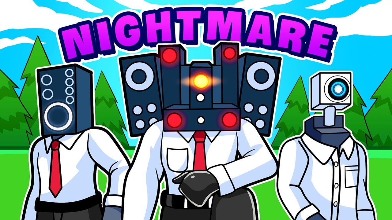 ¡Nuevo Modo Nightmare SOLO con UNIDADES QUE VISTEN BLANCO en Toilet Tower Defense! (Roblox)