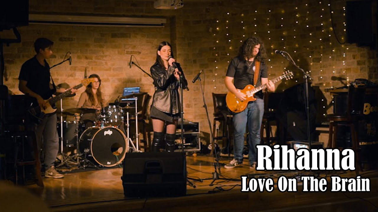 Rihanna - Love On The Brain (by Andrei Cerbu Band feat Beatrice Florea) - Live