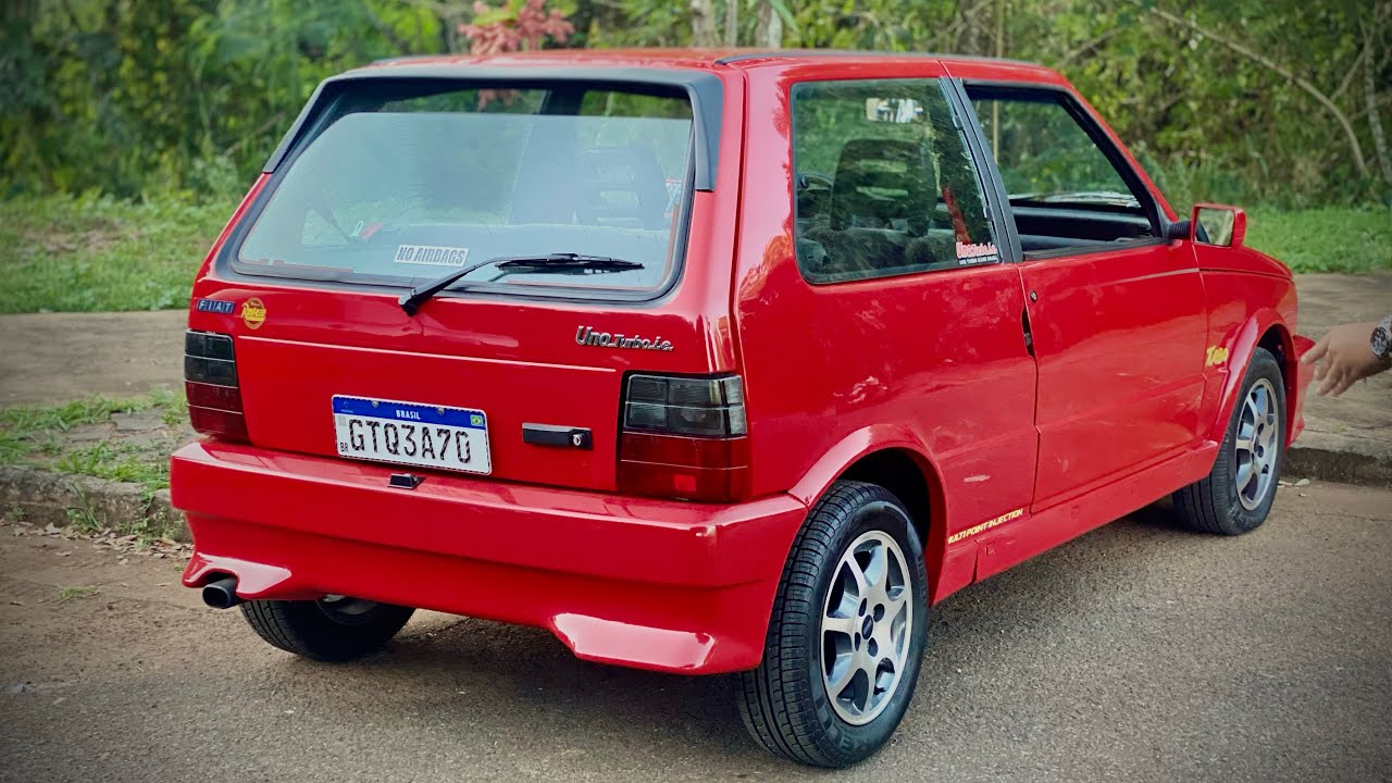 FIAT UNO TURBO EM DETALHES