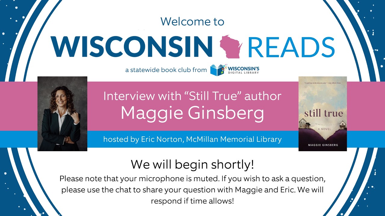Wisconsin Reads 2026: Interview with Maggie Ginsberg