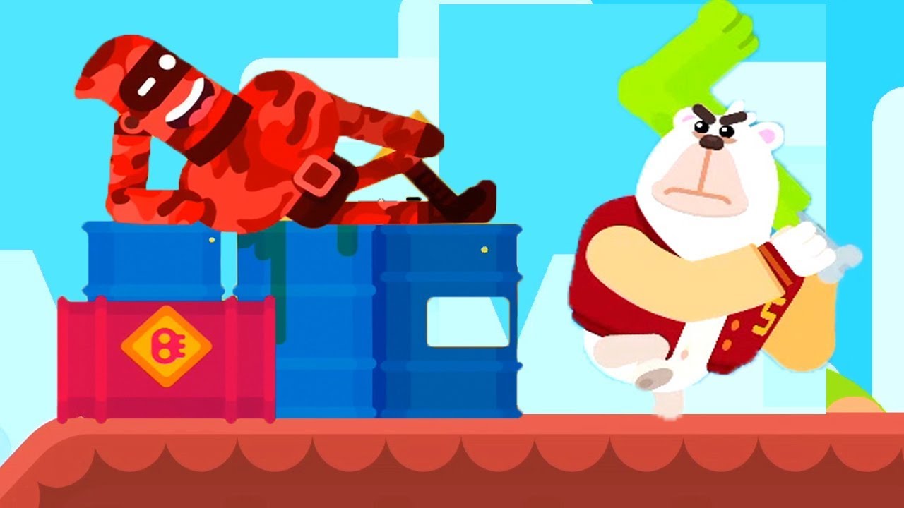 Bowmasters SNOW - NEW UPDATE Bouncemasters - Paw Bat (IOS | ANDROID) (9)