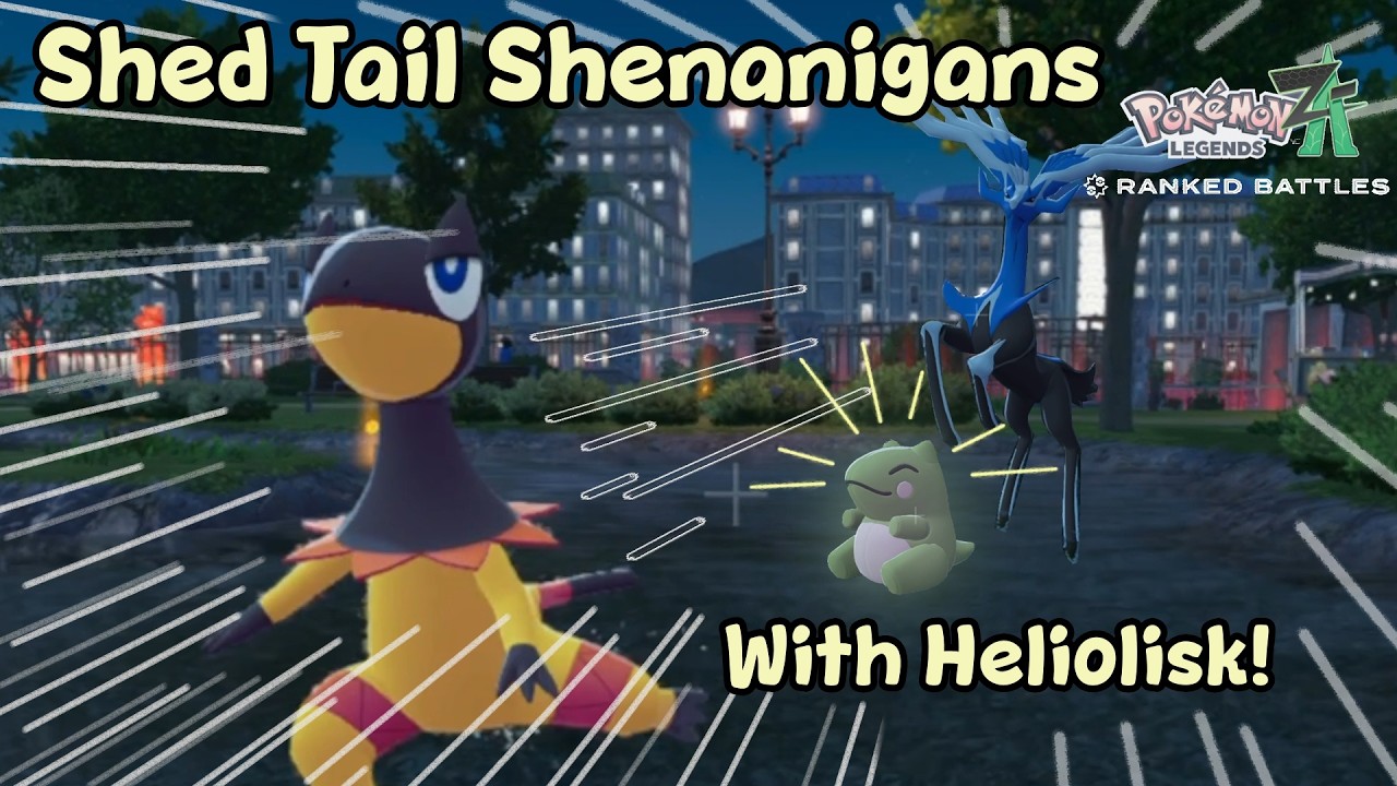 Building speed can be fun too! Shed tail shenanigans with Heliolisk! Pokémon Legends ZA Ranked