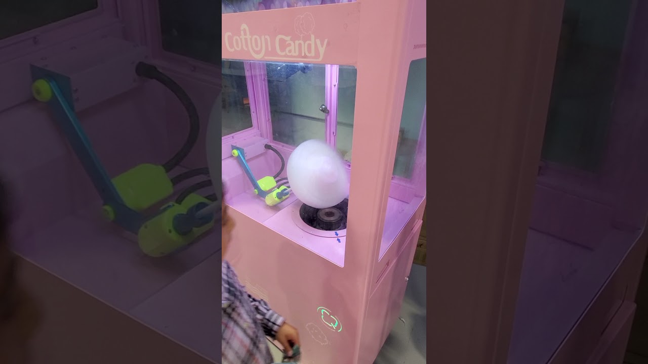 Automatic Cotton Candy Machine in Fun Factory Saskatoon September 2021