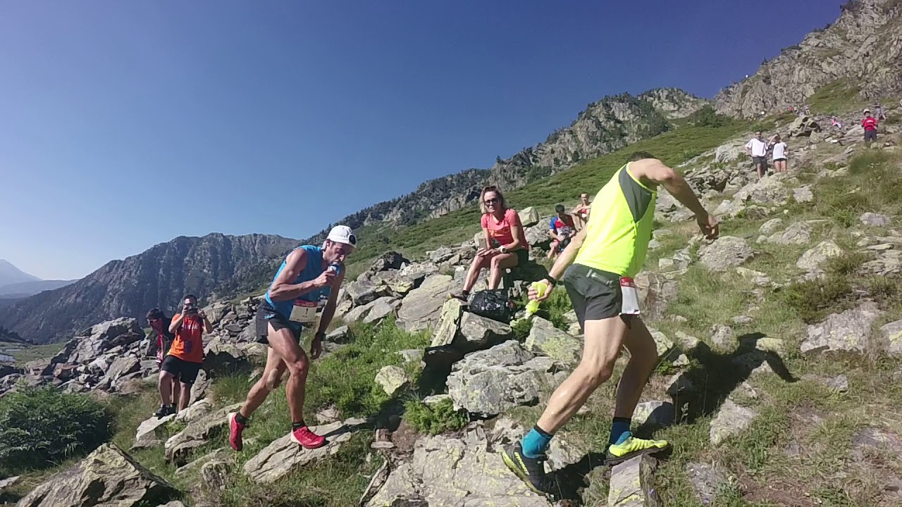 Kilian Jornet and Pascal Egli at Comapedrosa Skyrace 2018