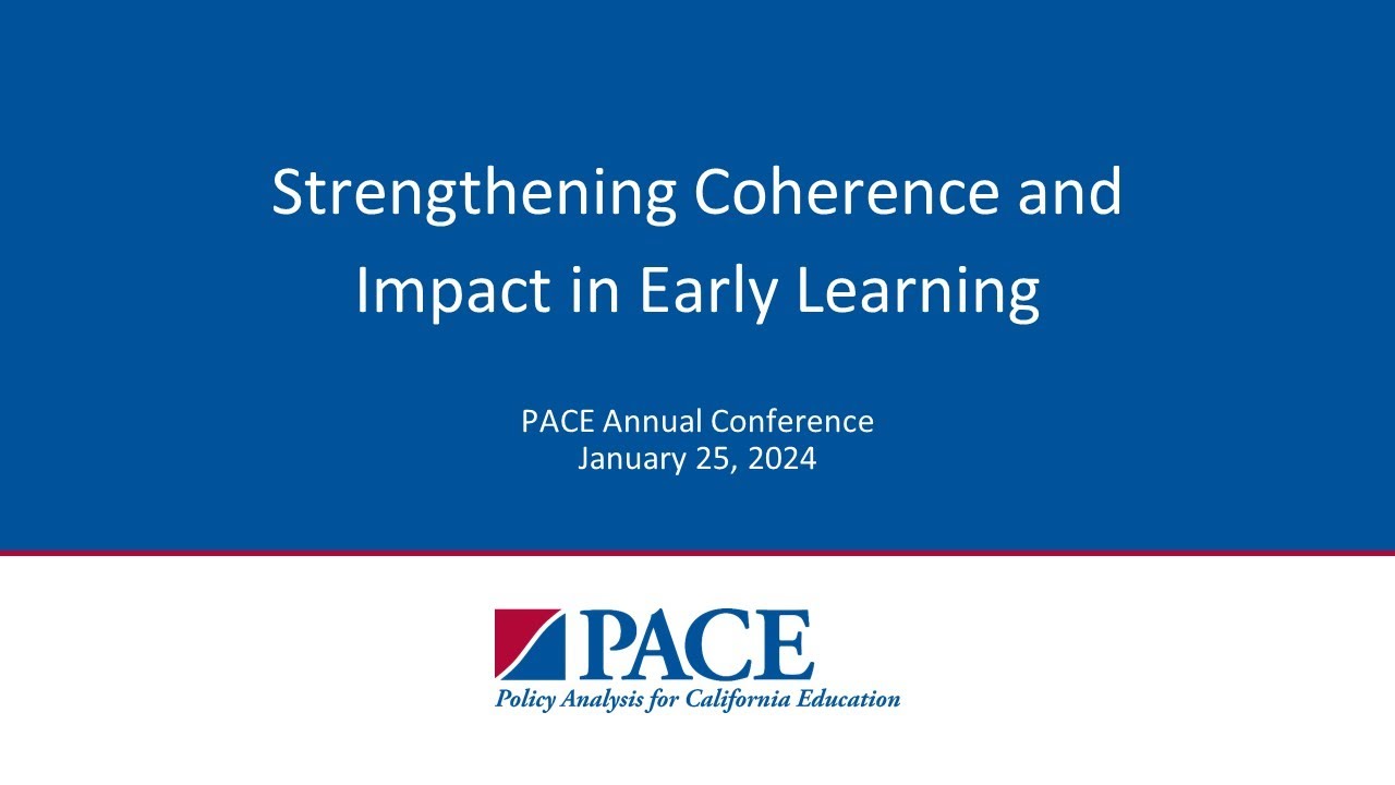 PACE | Improvement and Innovation in Early Learning