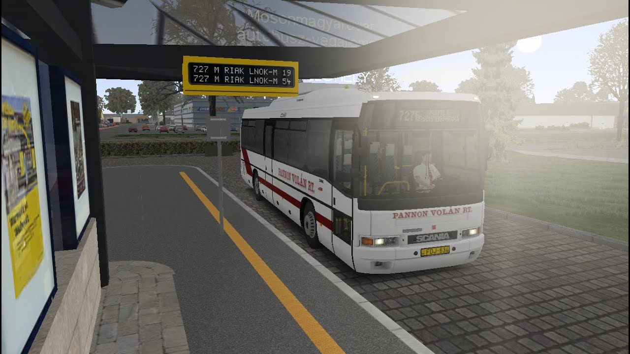 OMSI 2 | 7275 KIMLE-MÓVÁR| IKARUS E95 (PANNON VOLÁN FESTÉS)