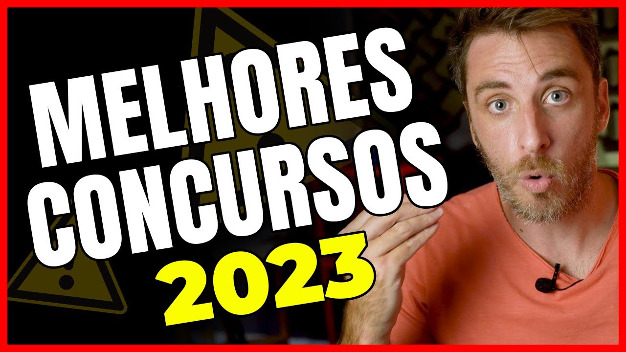[ATEN&Ccedil;&Atilde;O!!] OS 4 MELHORES CONCURSOS COM PROVAS EM 2023