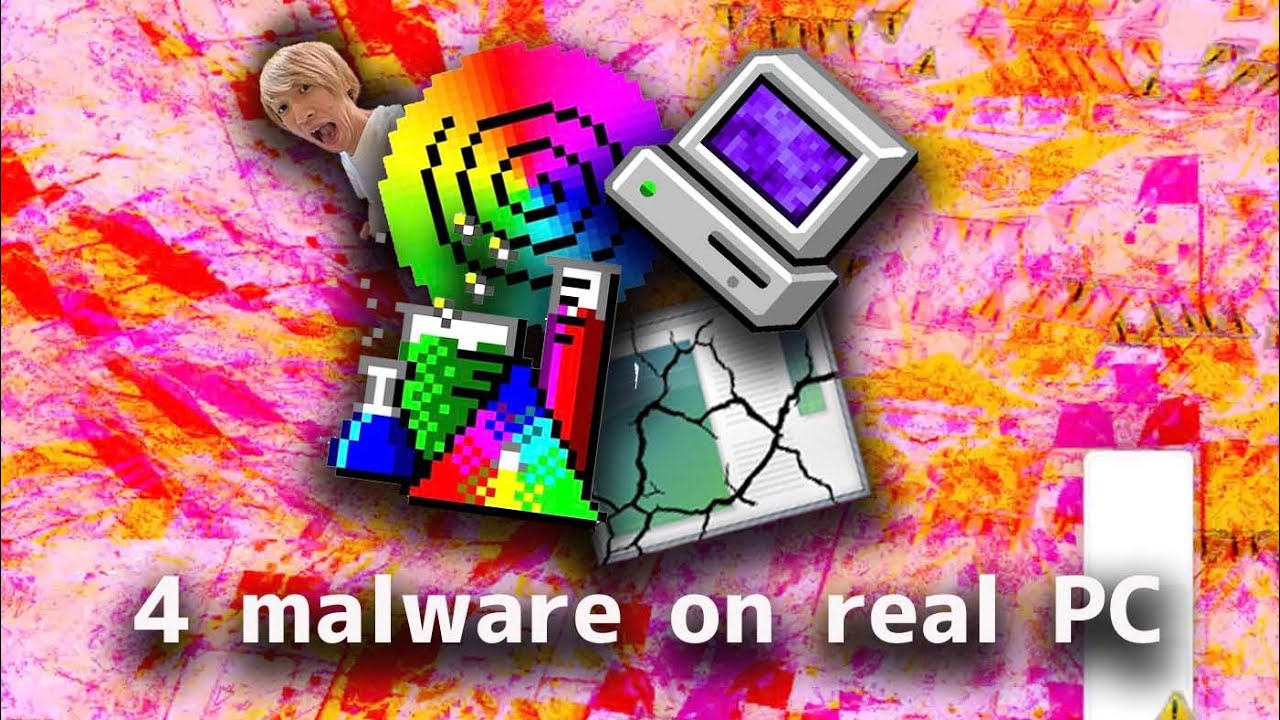 4 malware on one real PC