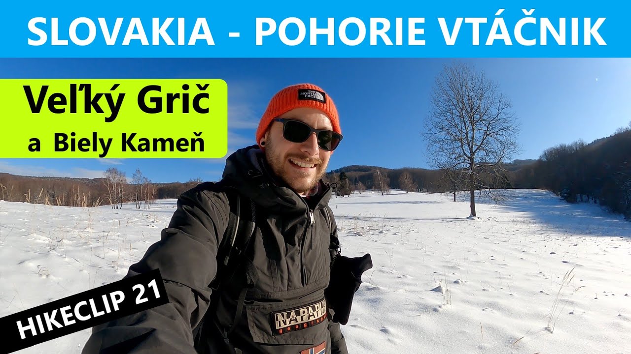 Turistika | Kam cez Zimu | Veľký Grič a Biely kameň z obce Cigeľ | Pohorie Vtáčnik