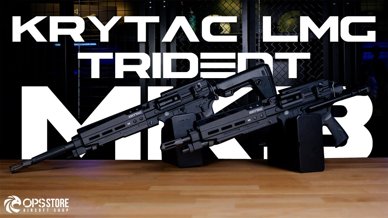 Découvre la Nouvelle LMG Trident MK3 - KRYTAC ! [ENG SUB]