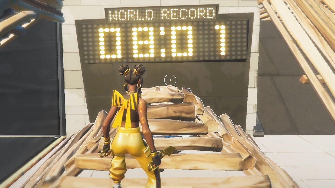 Mongraal's Edit Course World Record | 8:01 ✨ (Quad Binds)