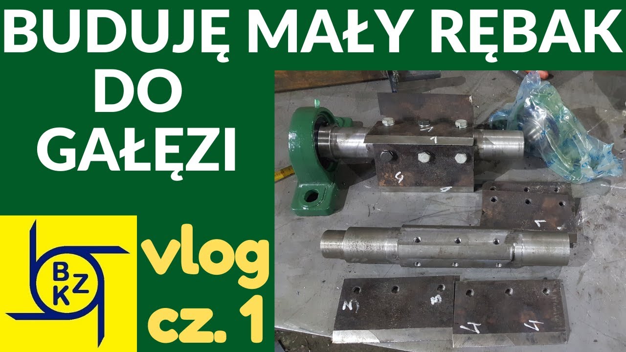 Buduję mały rębak do gałęzi - VLOG cz. 1 z 2